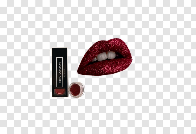 Lipstick Lip Gloss Cosmetics Face Primer - Glitter - Hello Gorgeous Makeup Transparent PNG