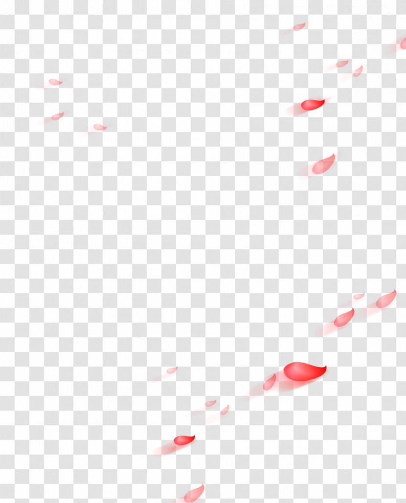 Textile Angle Pattern - White - Falling Petals Transparent PNG
