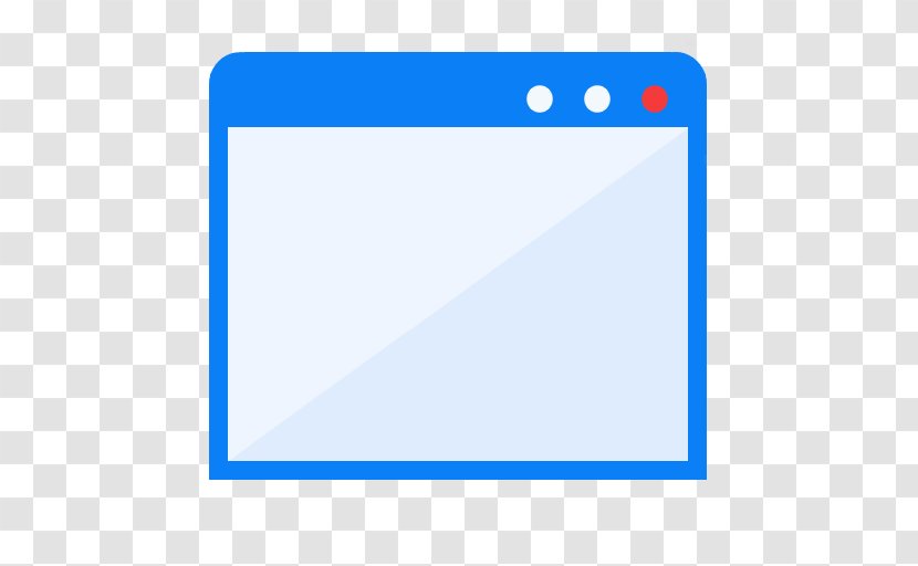 Blue Angle Area Text - ModernXP 69 Window Transparent PNG