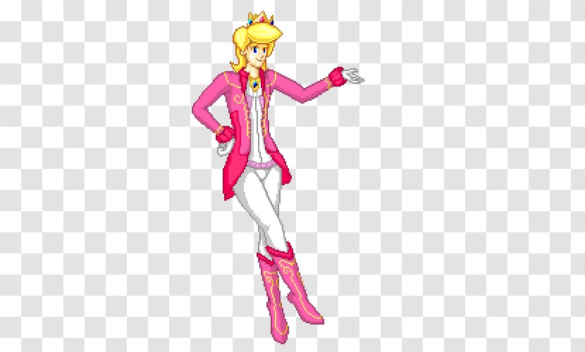 Princess Peach Performing Arts DeviantArt Pixel Art - Watercolor - Design Transparent PNG