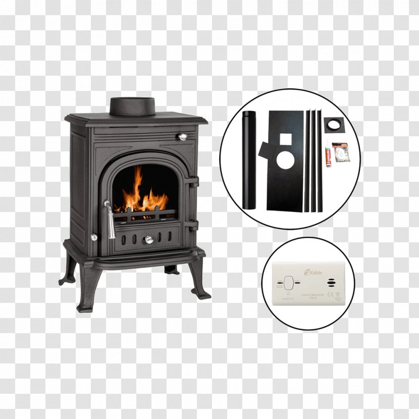 Wood Stoves Multi-fuel Stove Hearth - Fireplace Transparent PNG