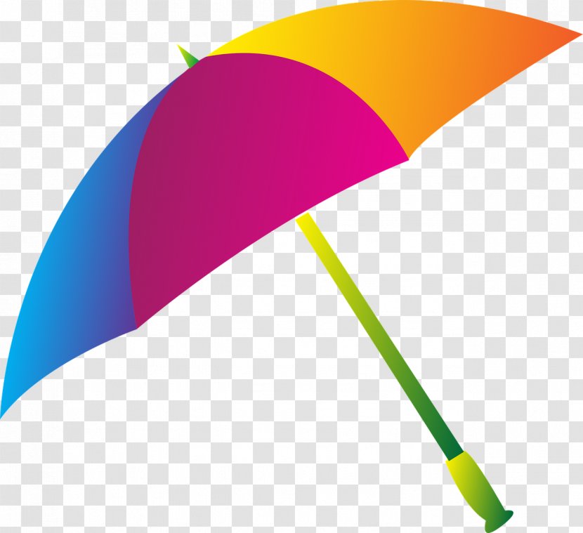 Umbrella Clip Art - Rain - Colored Transparent PNG