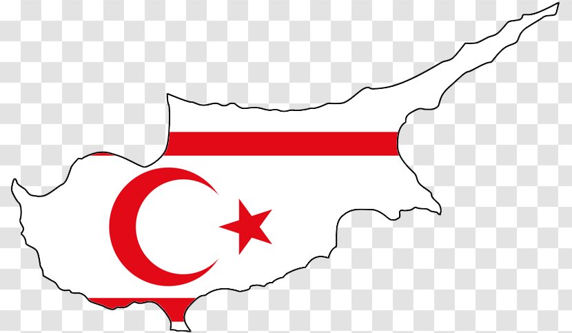 Northern Cyprus Turkey Turkish Invasion Of Cypriots Language - Line Art - North Map Transparent PNG