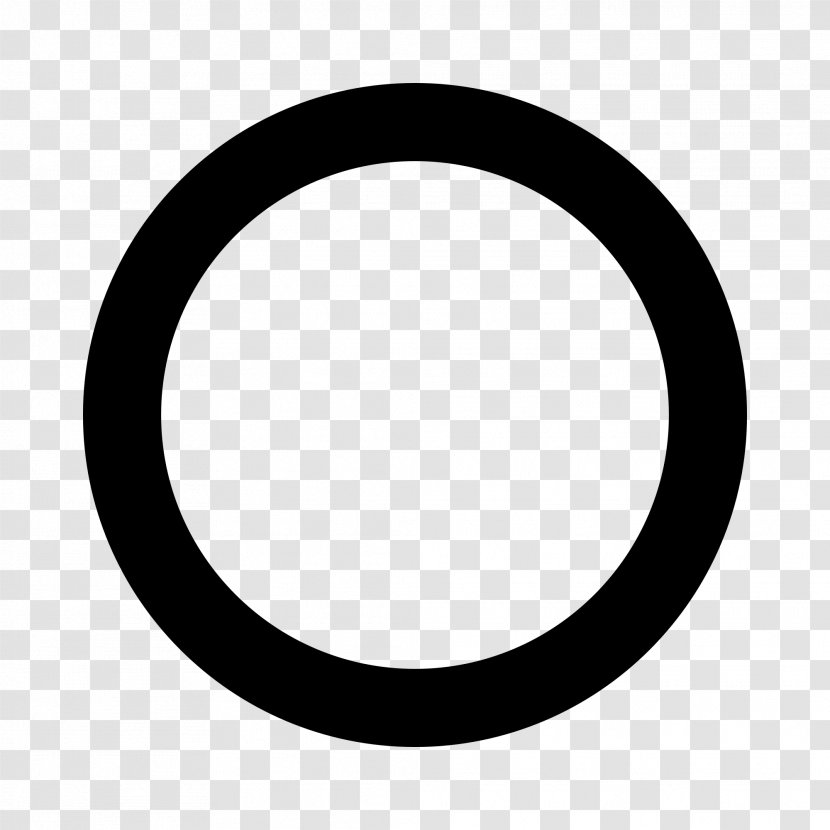 Clip Art - Internet Media Type - Black Ring Transparent PNG