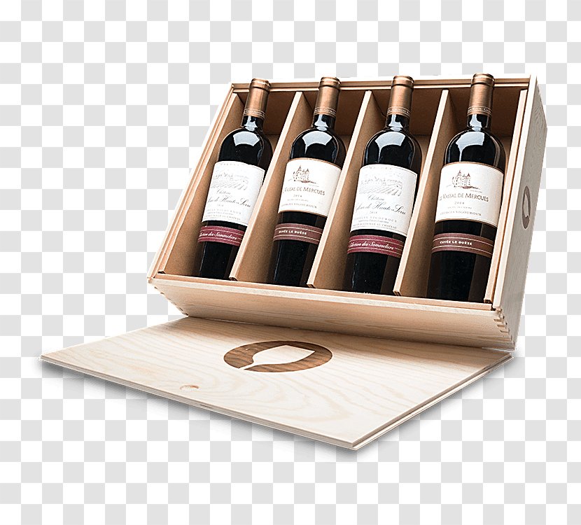 Wine Malbec Cahors AOC Bottle Maison Georges Vigouroux Transparent PNG