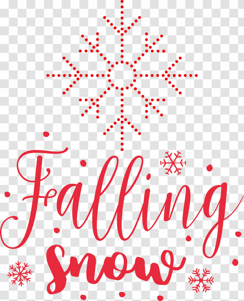 Falling Snow Snowflake Winter Transparent PNG