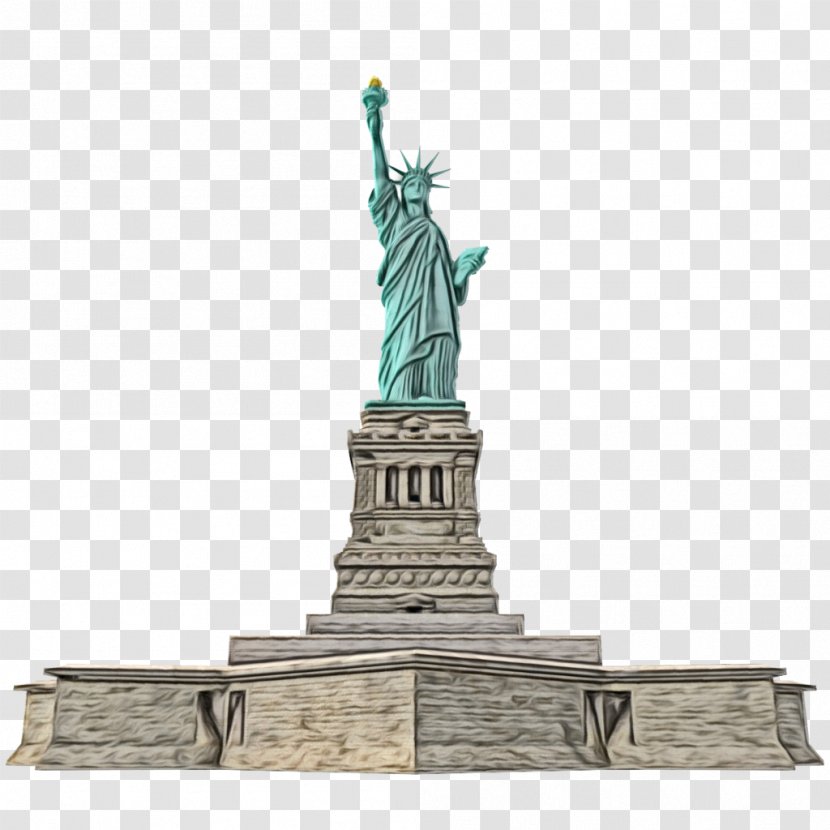Statue Of Liberty - Classical Sculpture - Metal Transparent PNG