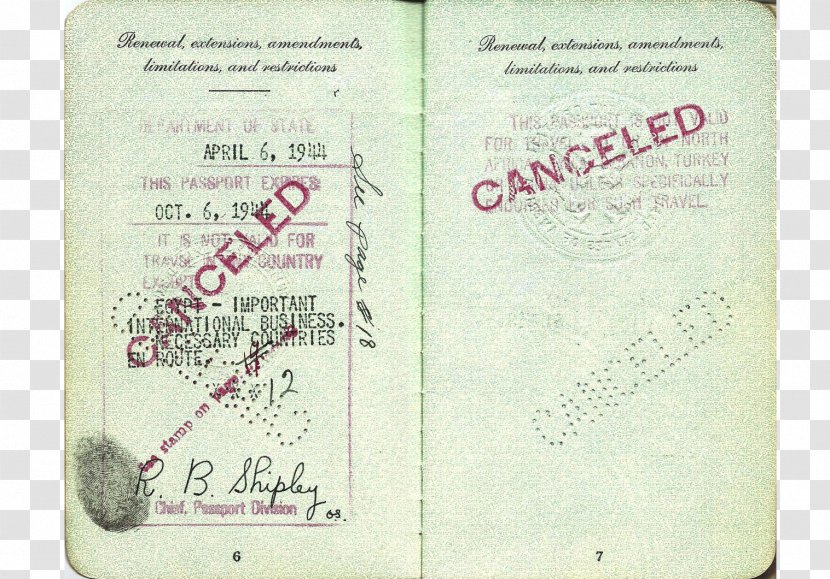 Passport - Text - Identity Document Transparent PNG
