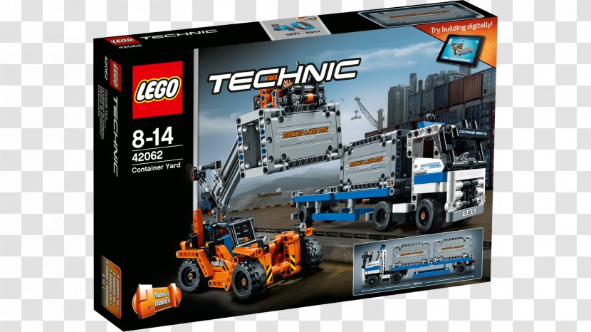 Lego Technic Toy LEGO CARS Intermodal Container - Cars Transparent PNG