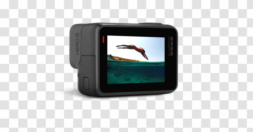 GoPro HERO5 Black Action Camera 4K Resolution - Electronic Device Transparent PNG