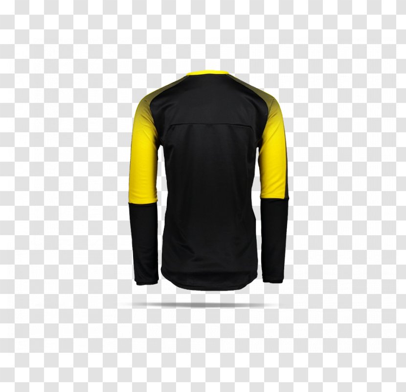 Long-sleeved T-shirt - Yellow Transparent PNG