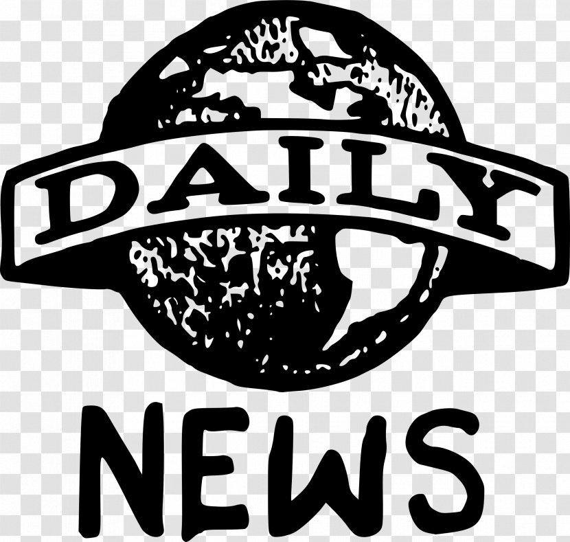 New York Daily News Newspaper Clip Art - Monochrome - Los Angeles Transparent PNG