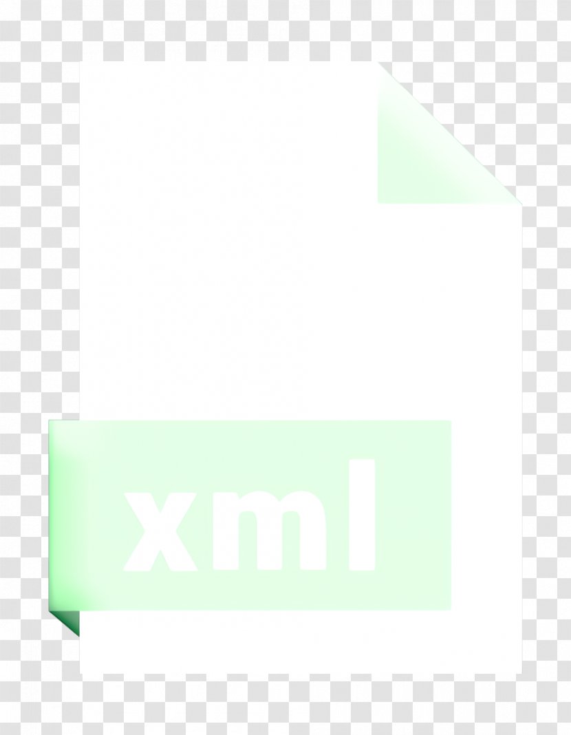 Document Icon Extension File - White - Rectangle Logo Transparent PNG