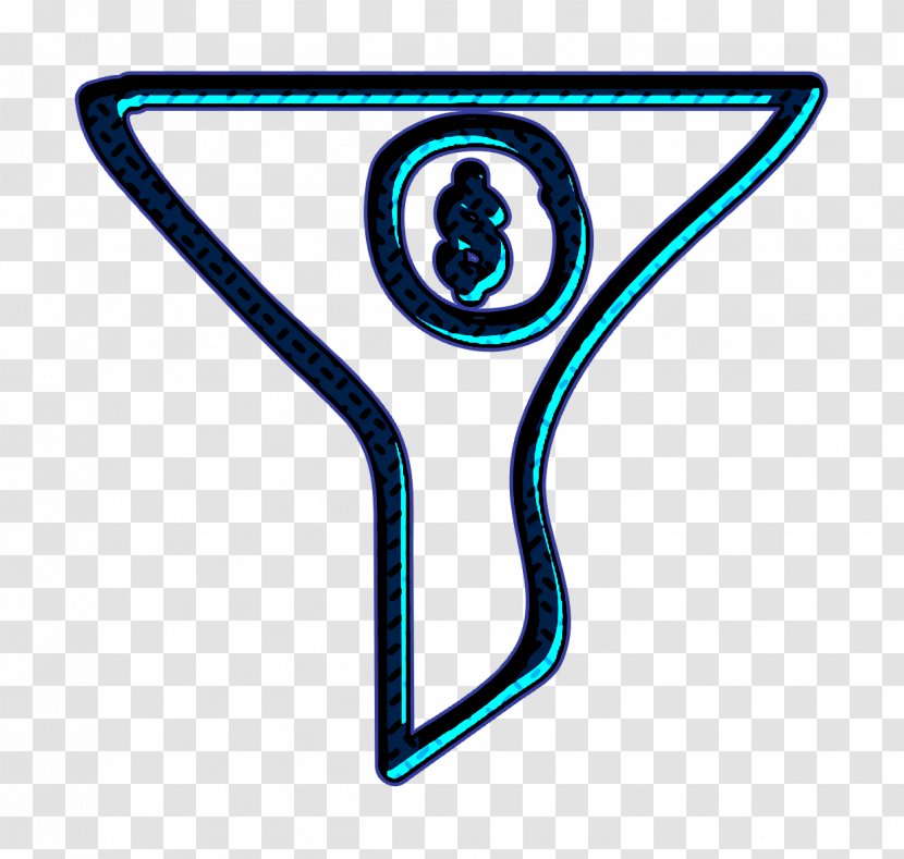 Analytics Icon Control Filt - Electric Blue Symbol Transparent PNG