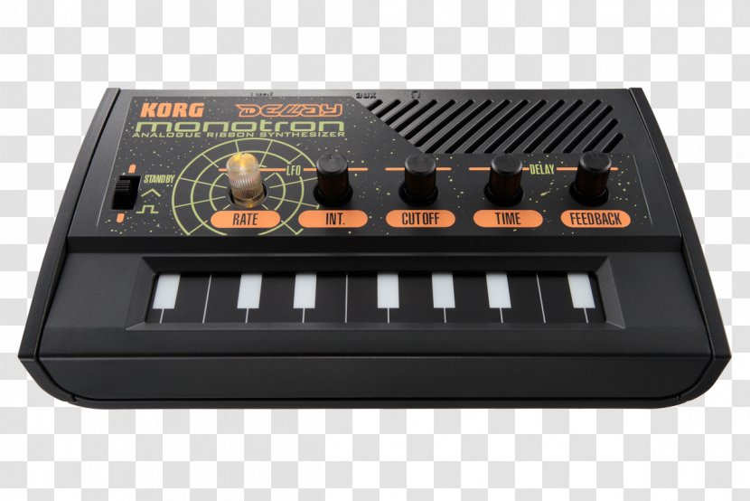 MicroKORG Korg MS-20 Sound Synthesizers Monotron - Analog Synthesizer - Stereo Ribbon Transparent PNG