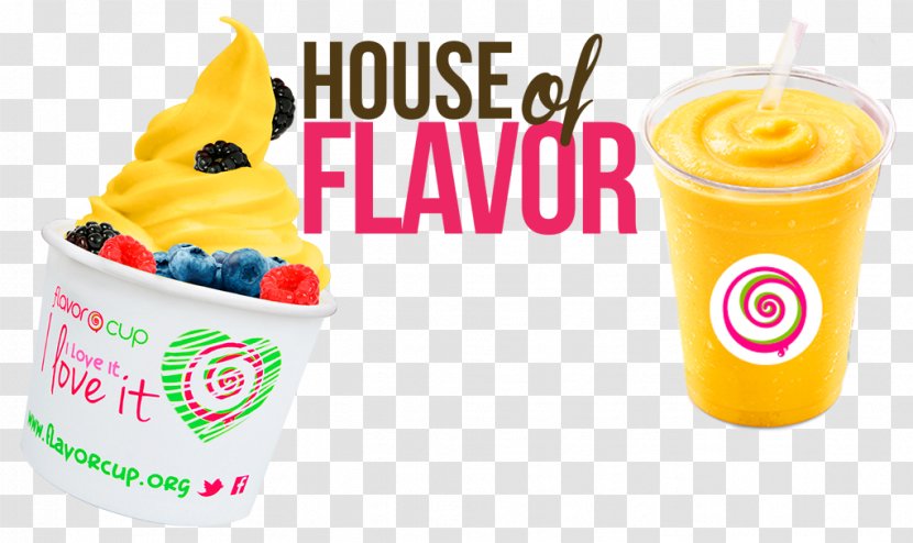 Cream Italian Ice Smoothie Y.U Mad Flavor - Fruit - Yogurt Splash Transparent PNG