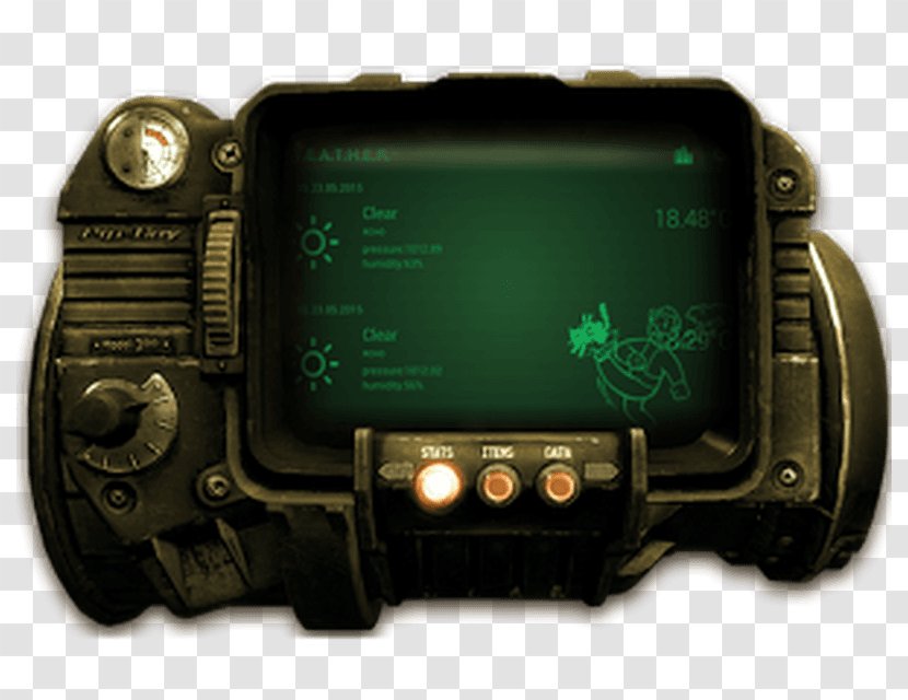 Fallout 3 4 Fallout: New Vegas PlayStation - Electronics - PipBoy Transparent PNG