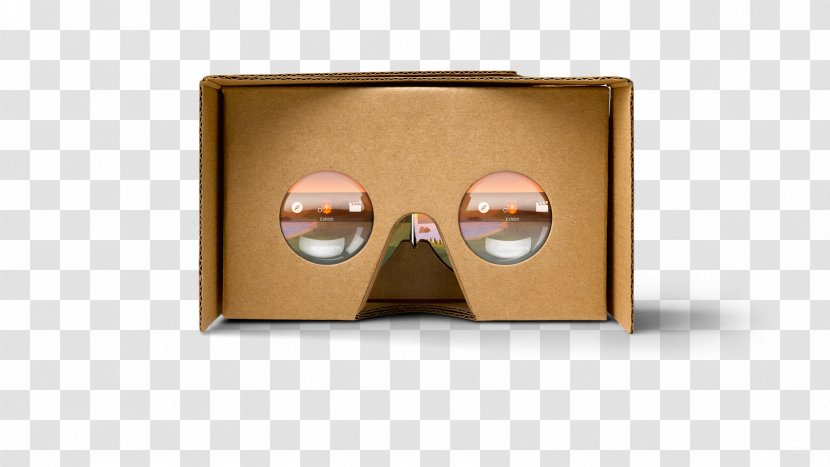 Virtual Reality Headset Google Cardboard - VR Transparent PNG