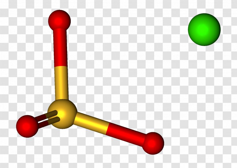 Ball-and-stick Model Calcium Sulfite Sulfate - Frame - Sticks Transparent PNG