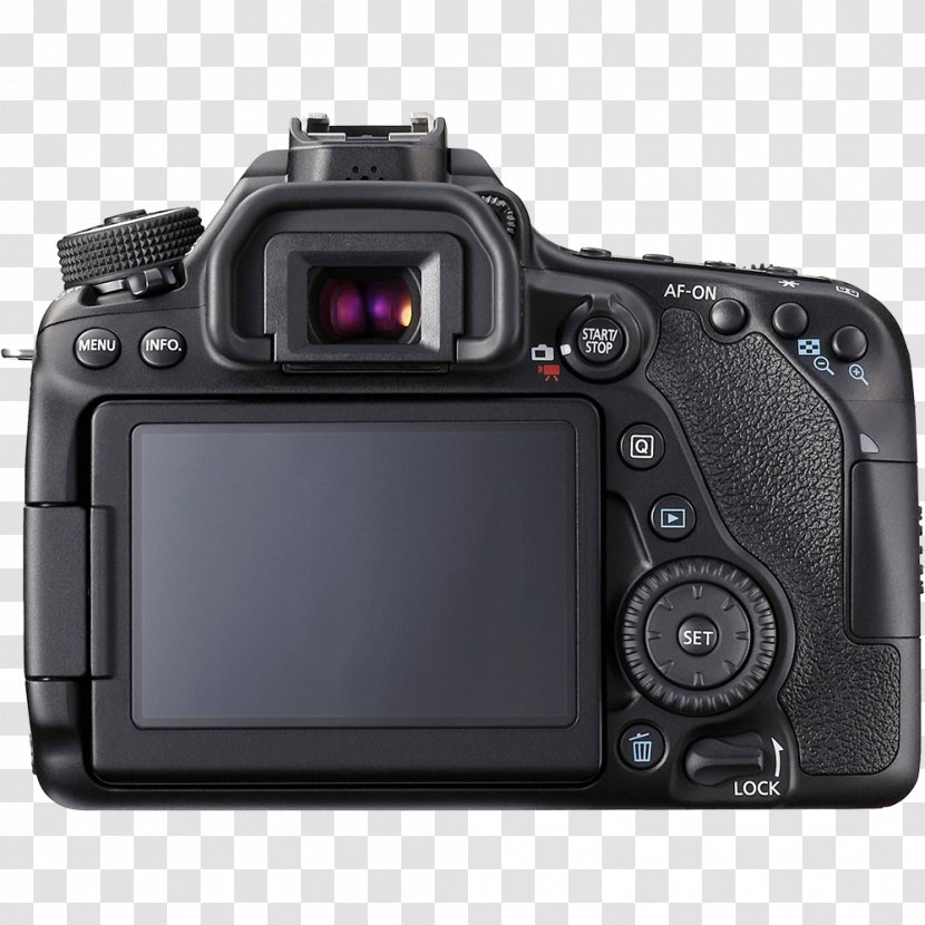 Canon EOS 77D EF-S 18–135mm Lens Digital SLR 1080p Camera - Mirrorless Interchangeable Transparent PNG