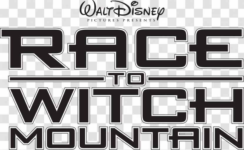 Escape To Witch Mountain Logo Film - Black And White - Race Transparent PNG