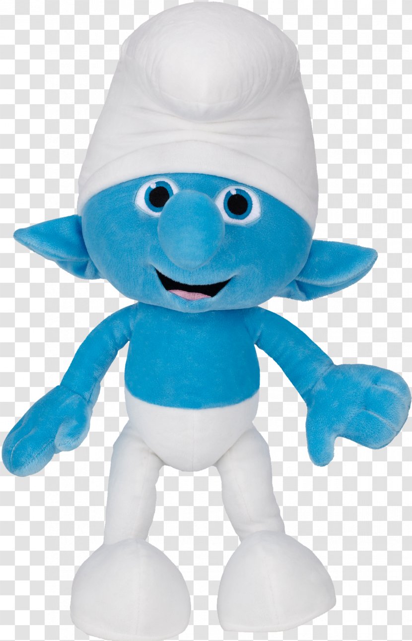 Papa Smurf Smurfette Clumsy Gargamel Stuffed Animals & Cuddly Toys - Action Toy Figures - Smurfs Transparent PNG