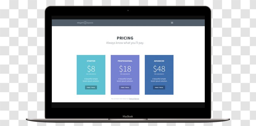 Page Layout Multimedia Information Download - Updatestar - Pricing Table Transparent PNG