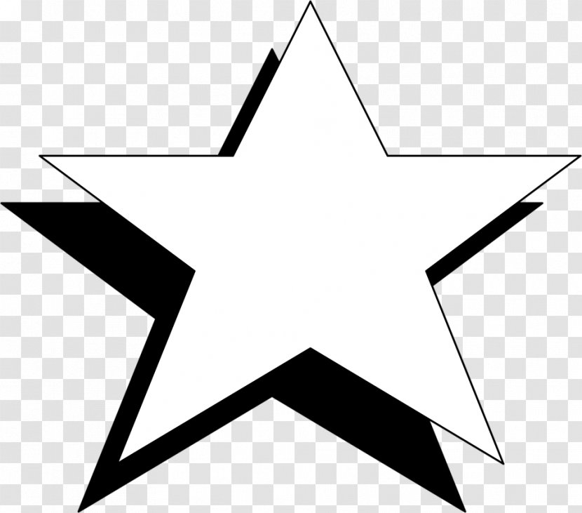 Star Black And White Dwarf Clip Art - Symmetry Transparent PNG