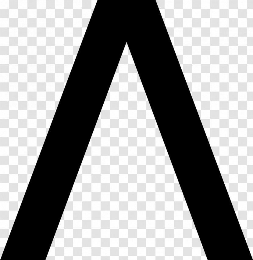 Sticker Letter Decal Adhesive Axwell & Ingrosso - Black - Turned V Transparent PNG