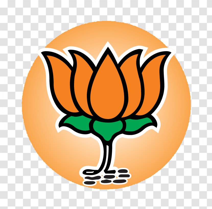 Bharatiya Janata Party Logo Indian National Congress General Election, 2014 Clip Art - Flower - Delhi Vector Transparent PNG