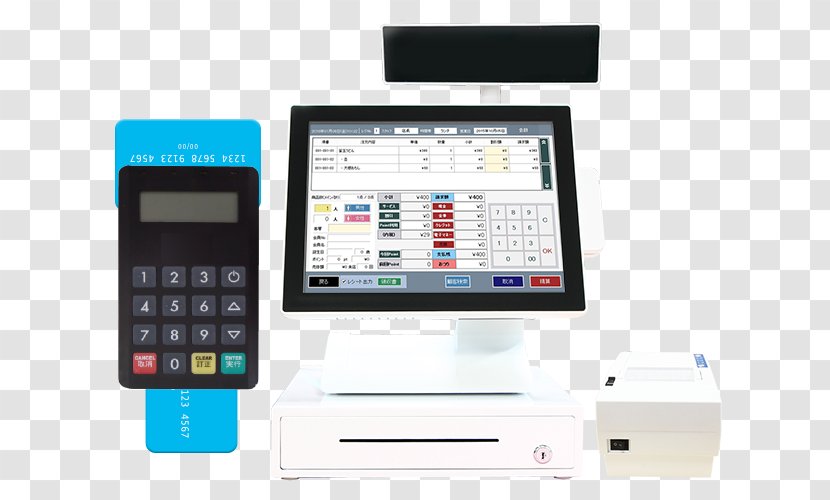 Credit Card Point Of Sale Smart Electronics Computer Software - Office Equipment Transparent PNG