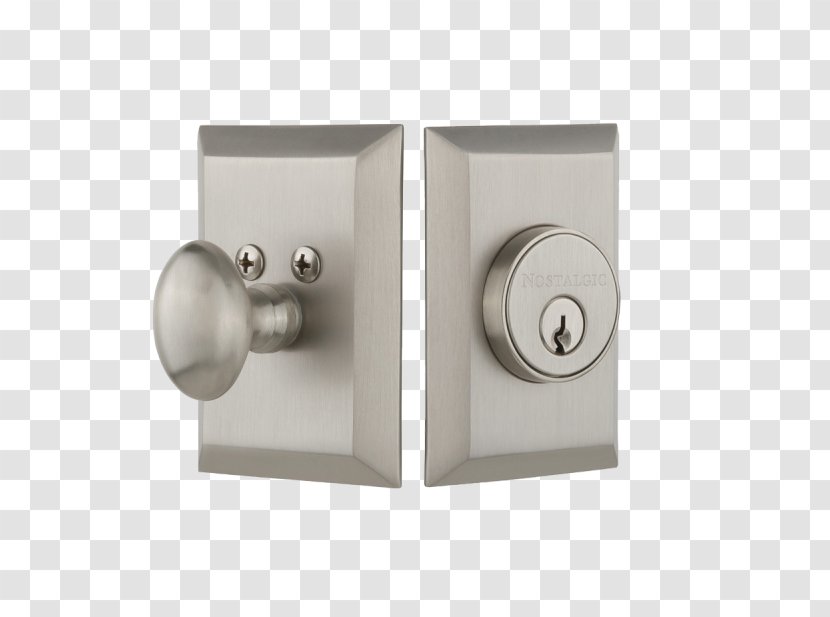 Lockset Dead Bolt Door Handle - Latch - Single Cylinder Transparent PNG