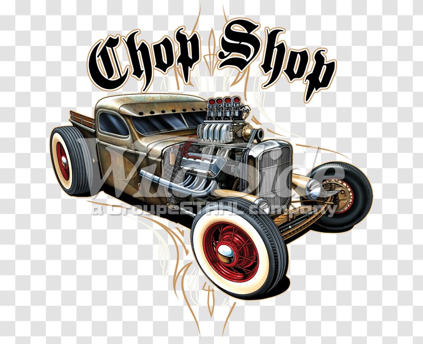 Vintage Car Rat Rod Automotive Design Hot - Brand Transparent PNG