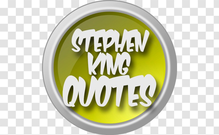 Logo Brand Font - Yellow - Stephen King Transparent PNG