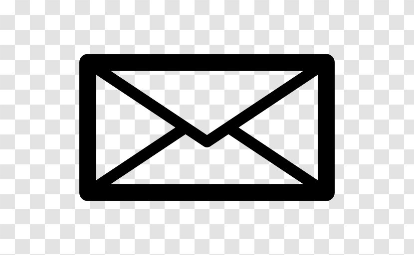 Email - Black - Bounce Address Transparent PNG