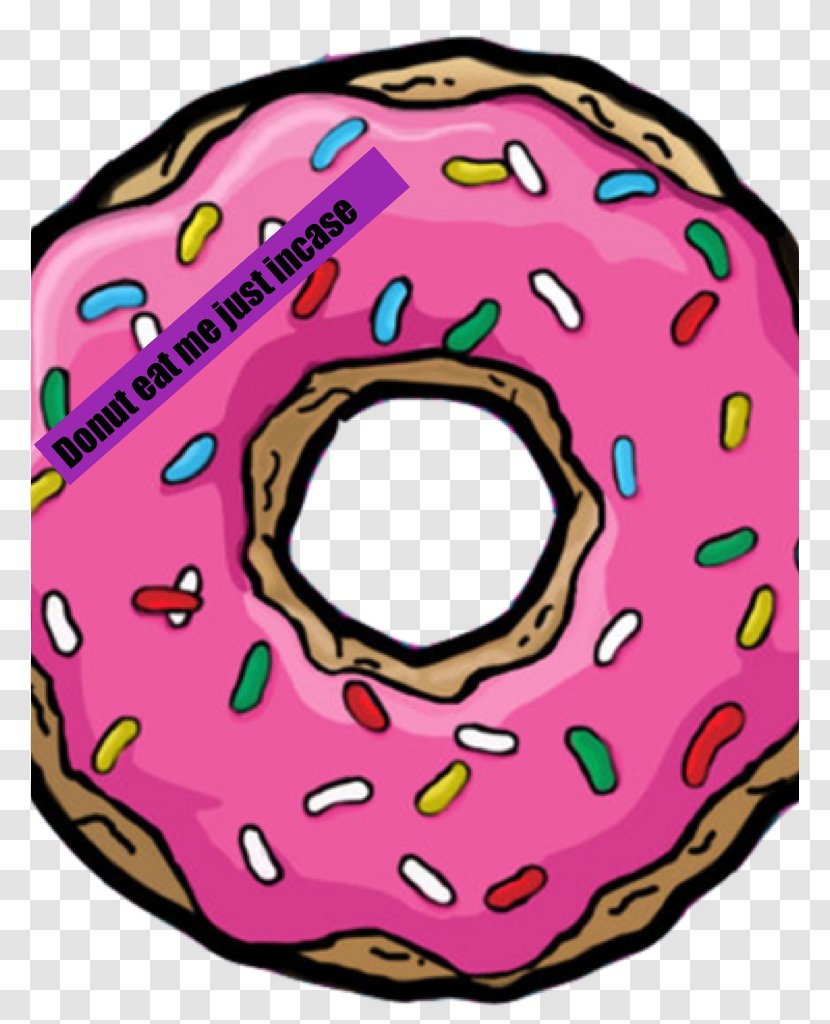 Donuts Coffee And Doughnuts Beignet Food - Eating - Pink Transparent PNG
