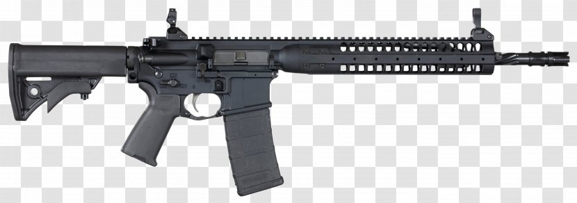 LWRC International Individual Carbine 5.56×45mm NATO M6 .223 Remington - Cartoon - 6.8mm SPC Transparent PNG