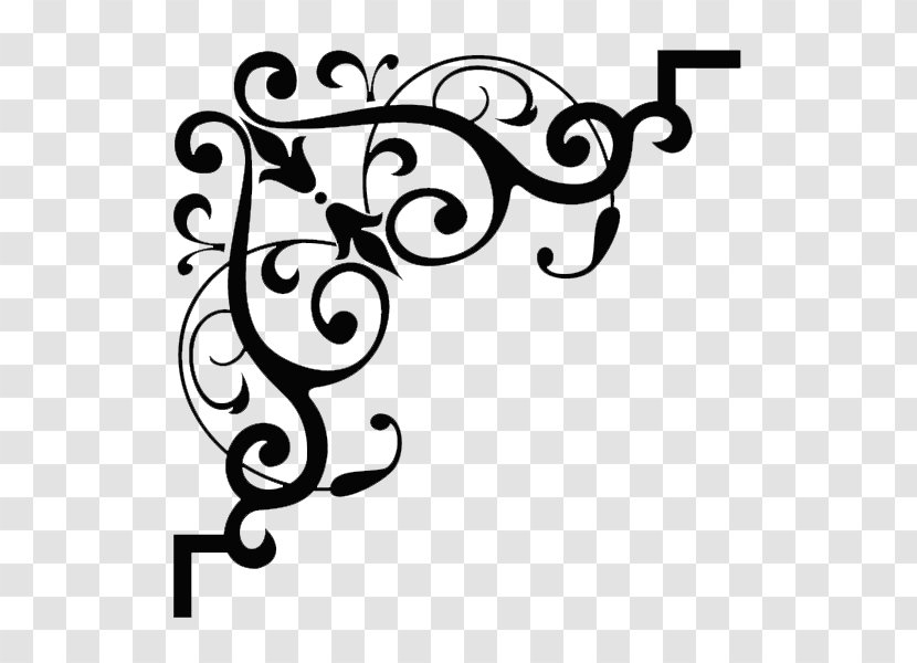 Stencil Silhouette Ornament Motif - Motifs Transparent PNG