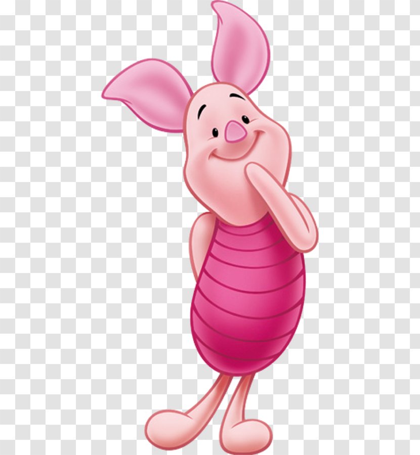 Piglet Winnie-the-Pooh Rabbit Roo Hundred Acre Wood - Rabits And Hares - Winnie The Pooh Transparent PNG