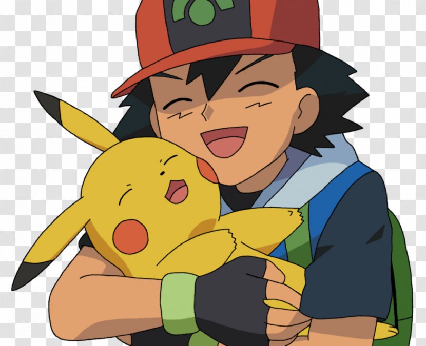 Ash Ketchum Pikachu Pokémon GO Battle Revolution - Frame Transparent PNG