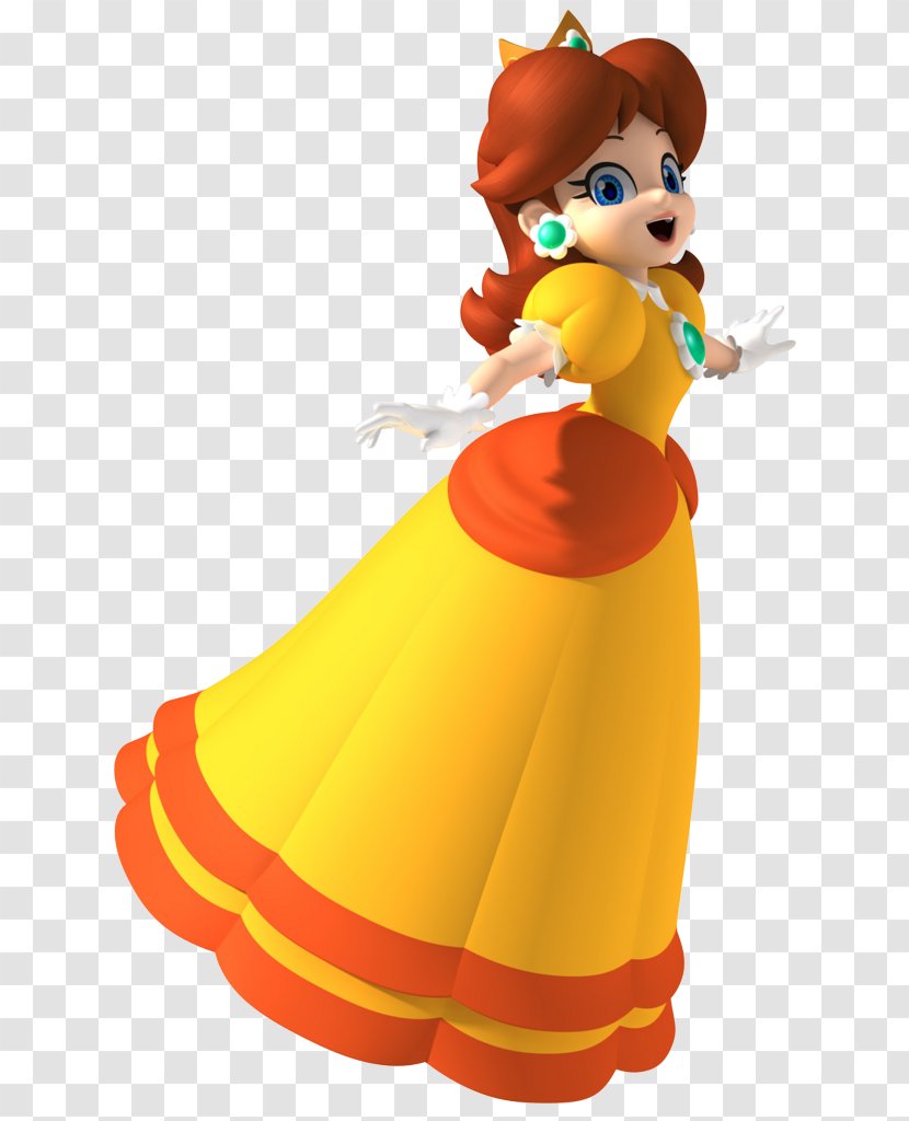 Mario Party 8 Super Bros. Princess Daisy Peach - Wii - Pictures Transparent PNG