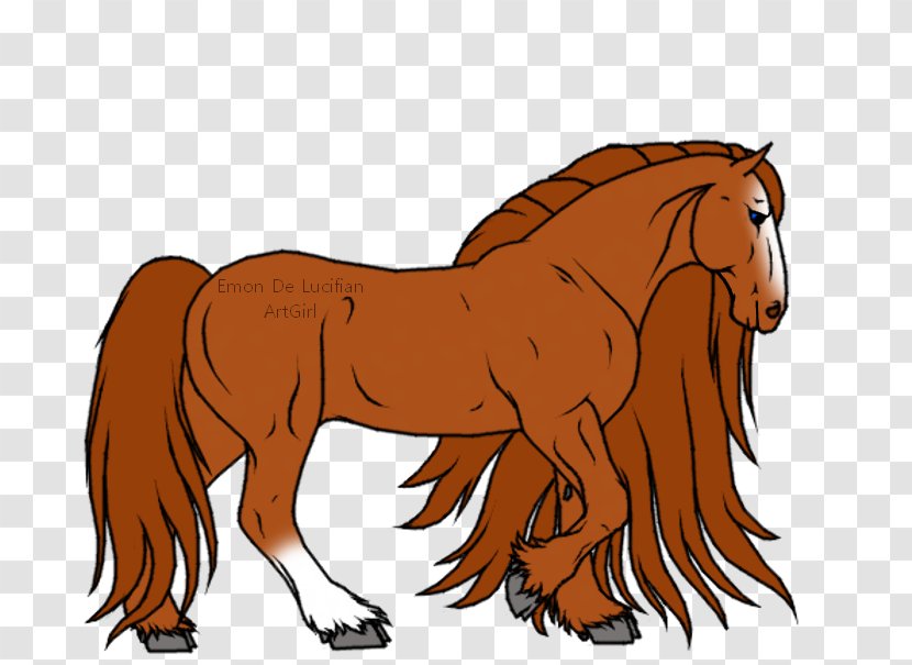 Stallion Mustang Mane Bridle - Big Cat - Lion Transparent PNG