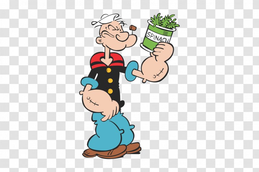 Popeye: Rush For Spinach Olive Oyl Mickey Mouse Daffy Duck Bluto - E C Segar - Popeye Transparent PNG