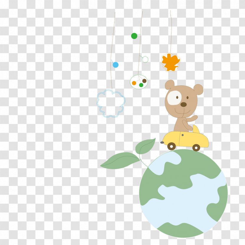 Cartoon Illustration - Tree - Drive The Bears On Earth Transparent PNG