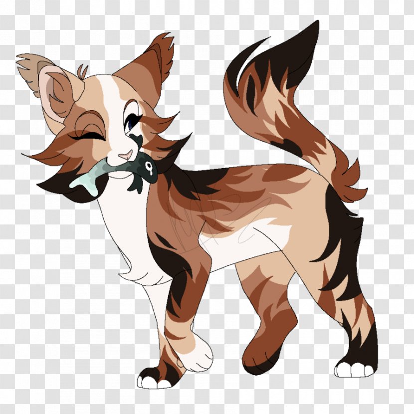 Whiskers Red Fox Cat Dog Breed - Cartoon Transparent PNG