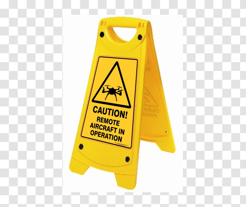 Wet Floor Sign Safety Unmanned Aerial Vehicle Warning - Highvisibility Clothing - Caution Frame Transparent PNG