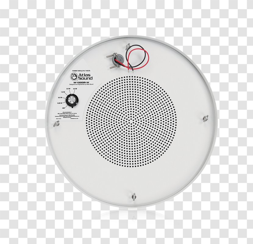Loudspeaker Enclosure Sound Masking Atlas - M1000r - Dual Cone And Polar Transparent PNG