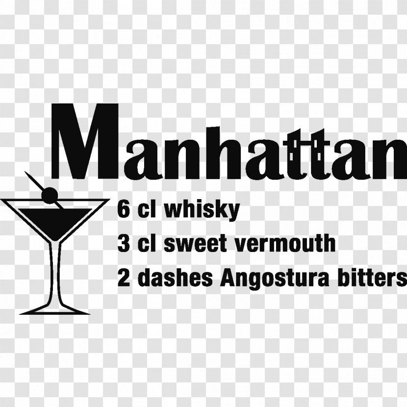 Martini Brand Logo Cocktail Glass Font Transparent PNG