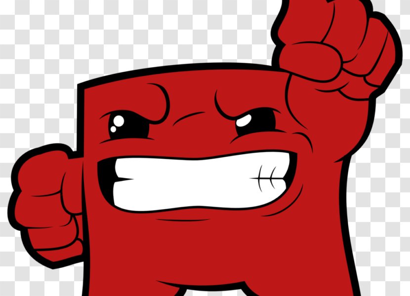 Super Meat Boy Forever Video Game Nintendo Switch Minecraft - Cartoon Transparent PNG