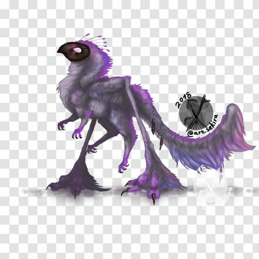 Illustration Legendary Creature - Purple - Pre Sale Transparent PNG